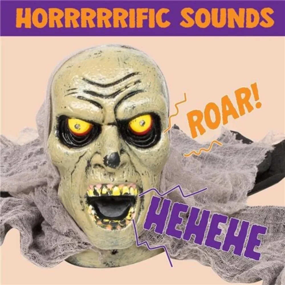 Halloween Décor‎ Groundbreaker Zombie with Sound and Flashing Eyes for Yard